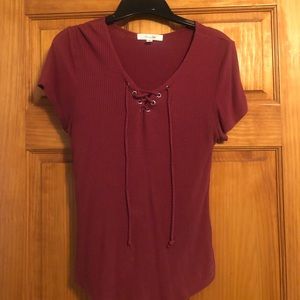 Cute red party t-shirt